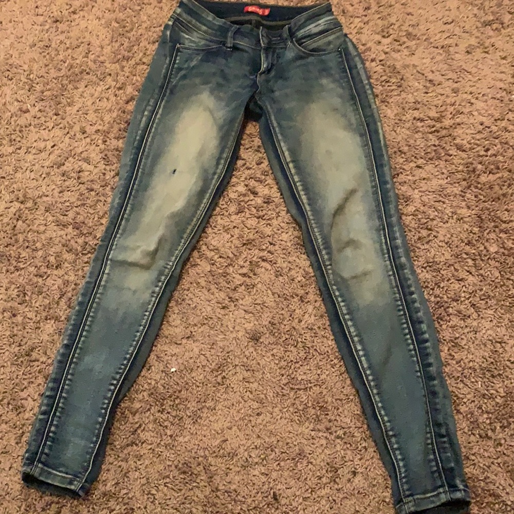 Butt shaping work jeans